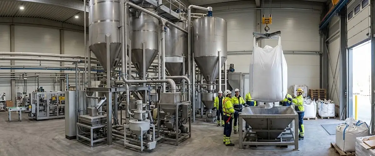 From Jumbo Bag to Production One Complete Material Handling Solution