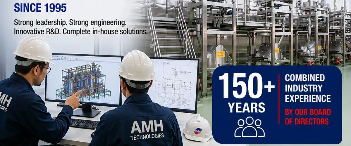 The Backbone of AMH Engineering Excellence Since 1995